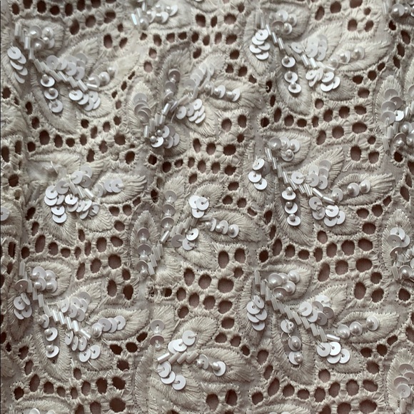 French Connection beaded cotton dress - Picture 4 of 6